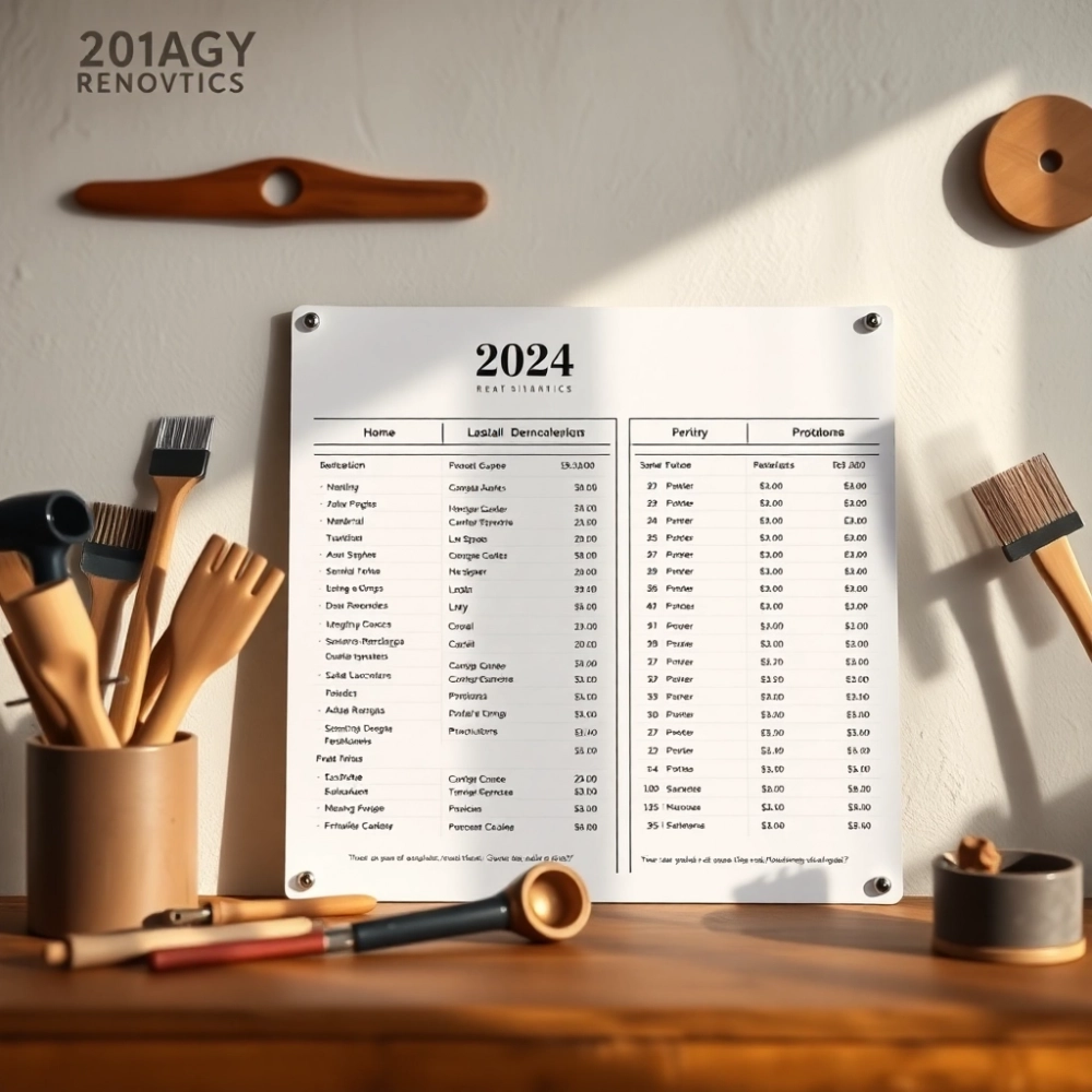 Cennik Usług Remontowych 2024 Śląskie